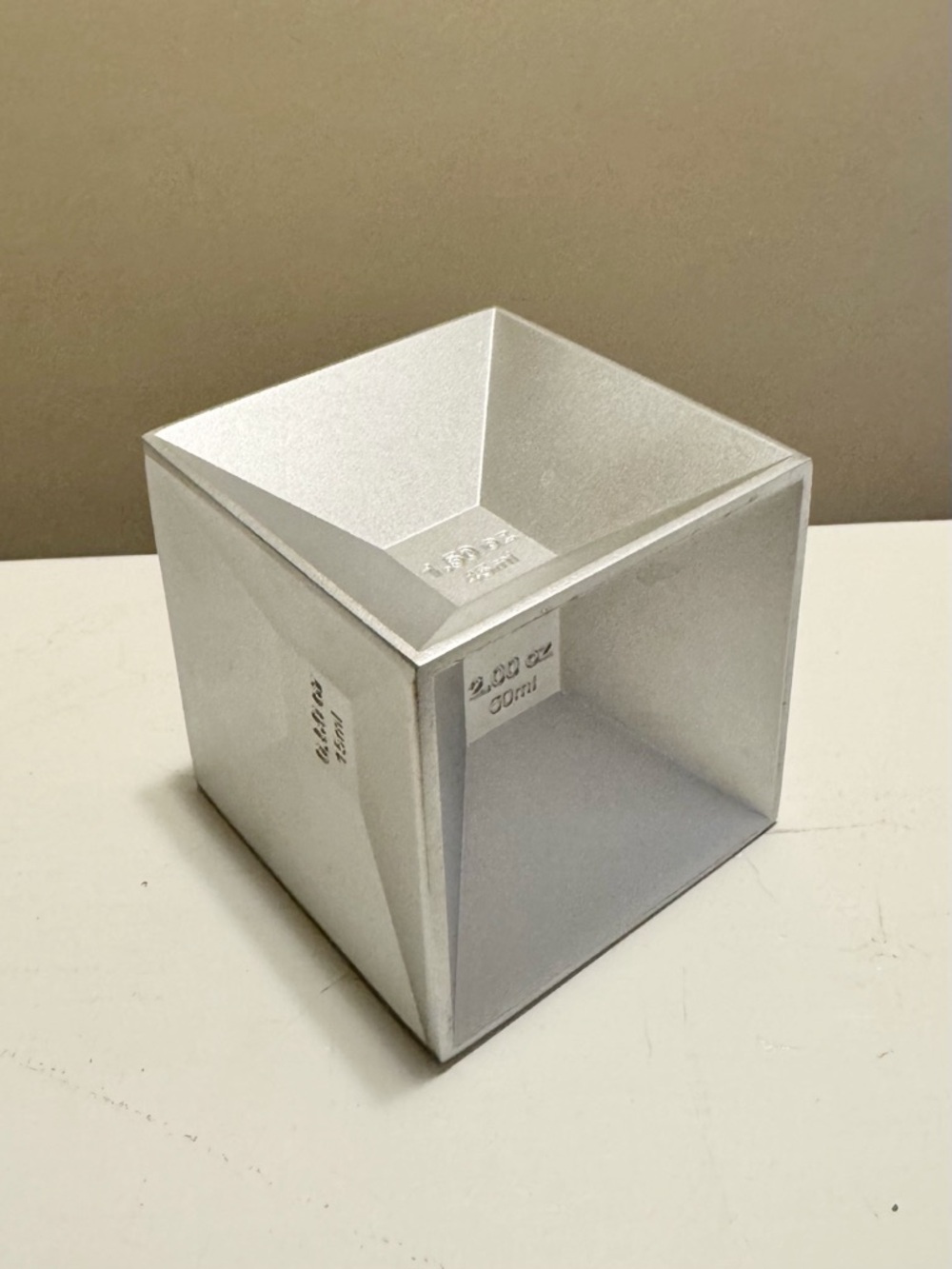 Jigger Cube 3 for 15 SALE CLEARANCE Bartender Tool 6 Measurements